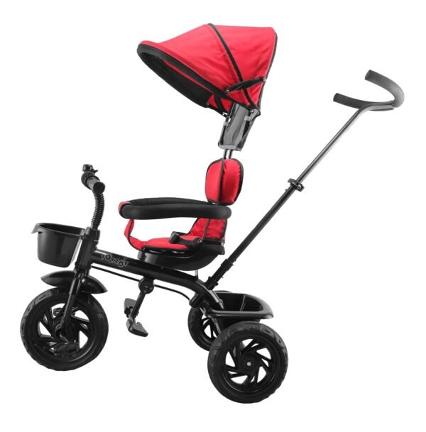 Maple Pro Max Tricycle for Kids | Tricycle with Canopy for Kids | Tricycle for Kids | Bycycle for Kids & Babies | Boys | Girls Age Group 2 to 5 Years, TZ-532 (Red) - Image 4