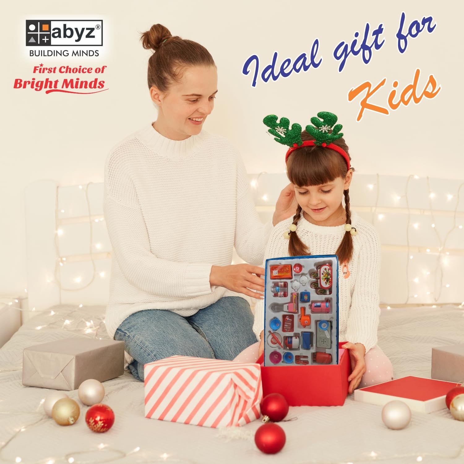 Kids Super Kitchen Play Set with Miniature Appliances and Accessories, Pretend Play Cooking Toys Set for Children Ages 3-5 Years - Image 2