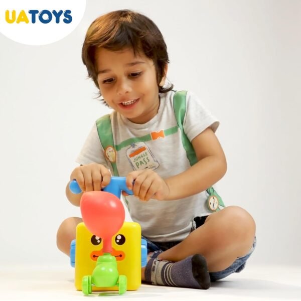 Balloon Racer Activity Toy for 1-5 Years Old, Baby and Child Activities, Multicolor - Image 5