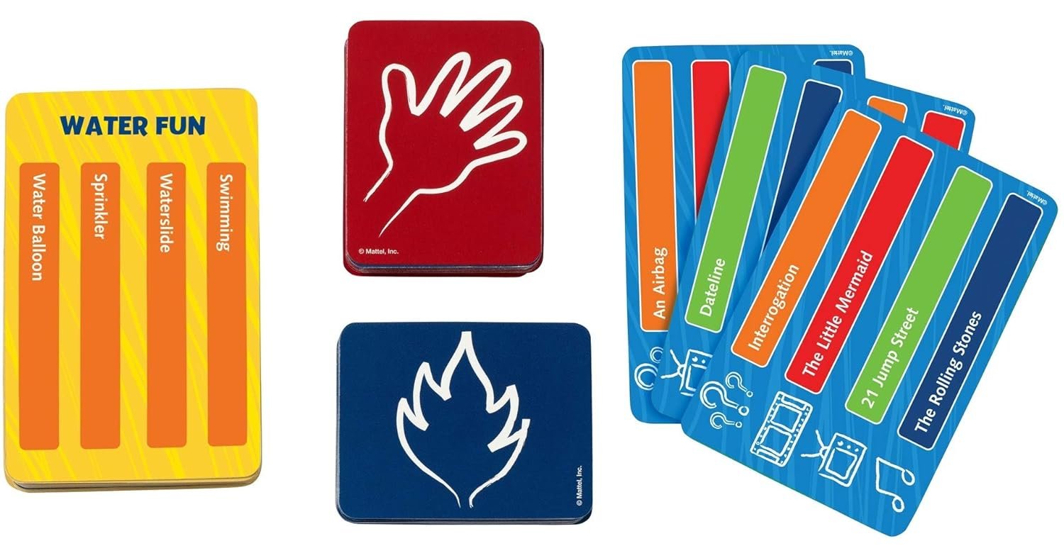 Games Mattel for Kids PICTIONARY Card Refresh, Multicolor,144 Pieces,Pictionary Card Refresh - Image 3