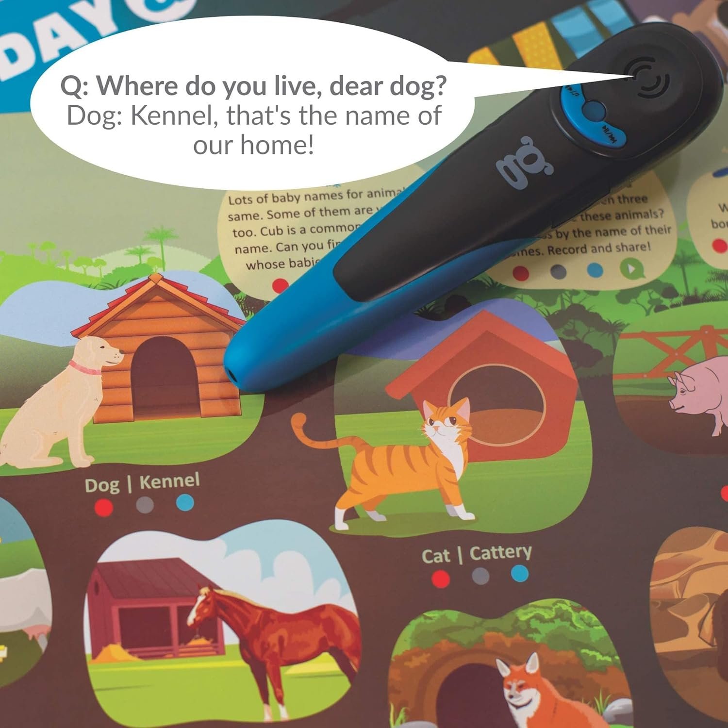 Kinder Smart Interactive Learning Series with Talking Pen(Set of 18) Activity & Learning Toys for Children, Fun Educational Toy for Kids, Paper Based Multi-Sensorial Posters (3-6 Year Old) - Image 6
