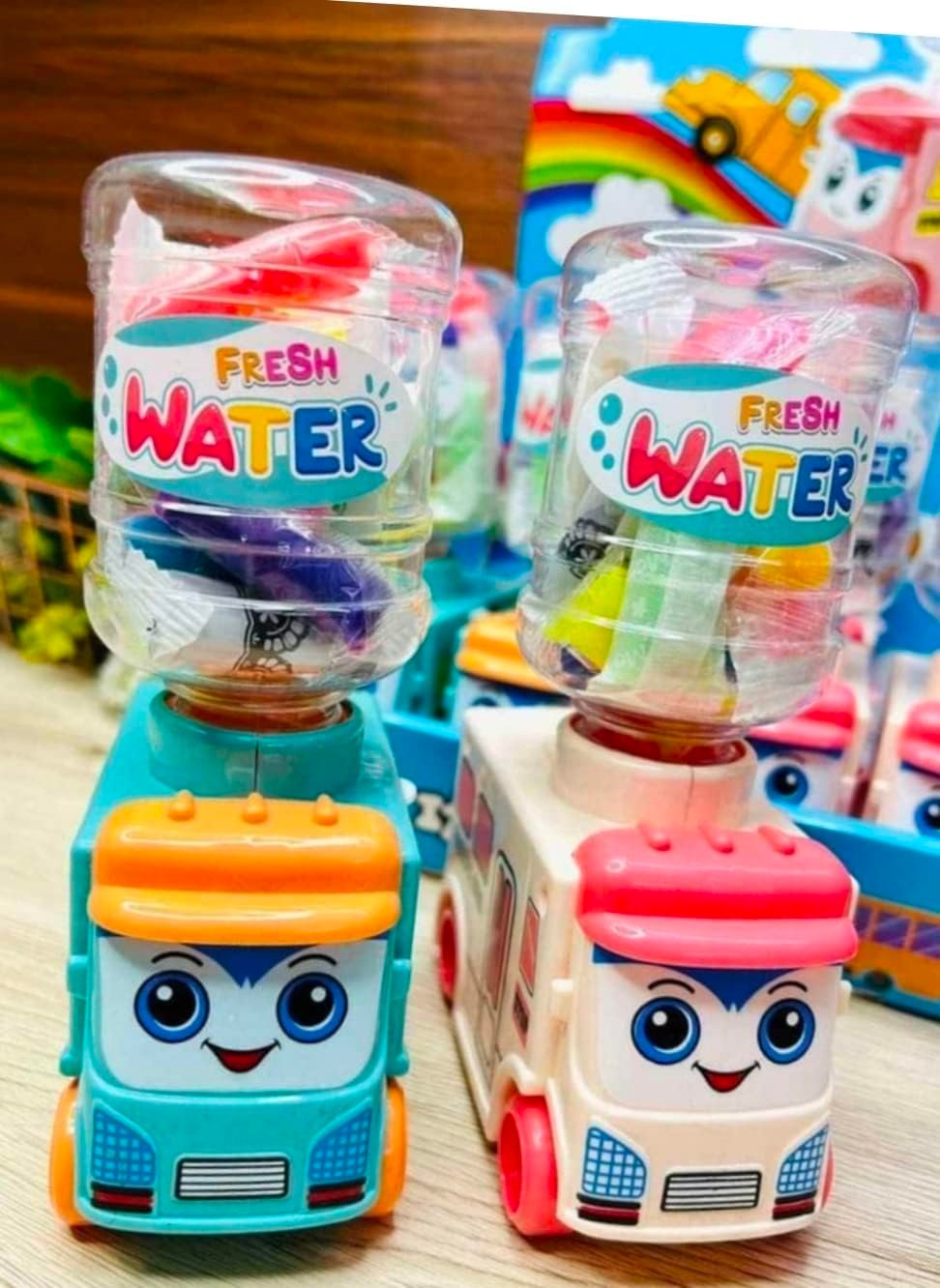 Occasion Bus Water Toy School Bus Children\'S Toy Mini Bus Water Dispenser Moving Wheels School Bus Car Toy With Mini Water Dispenser Tank For Kids - Image 2