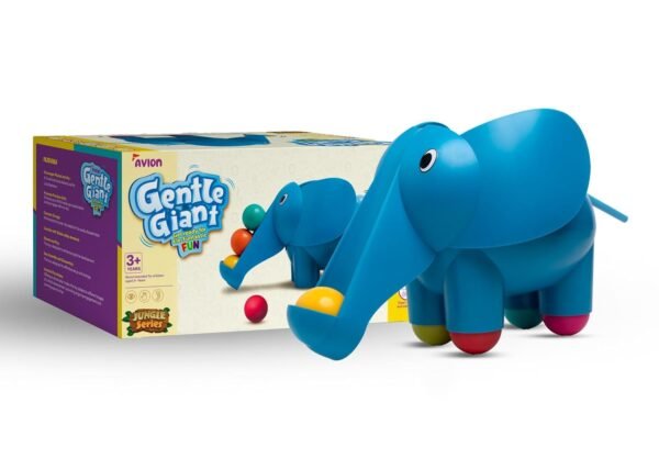Avion Gentle Giant Blue Elephant Toy, Unbreakable Kids Toys for 2-5 Years Boy, Perfect Toys for 6 Year Old Boy, Engaging Toys for 2+ Year Old Boy, Safe & Fun for Playtime - Image 6