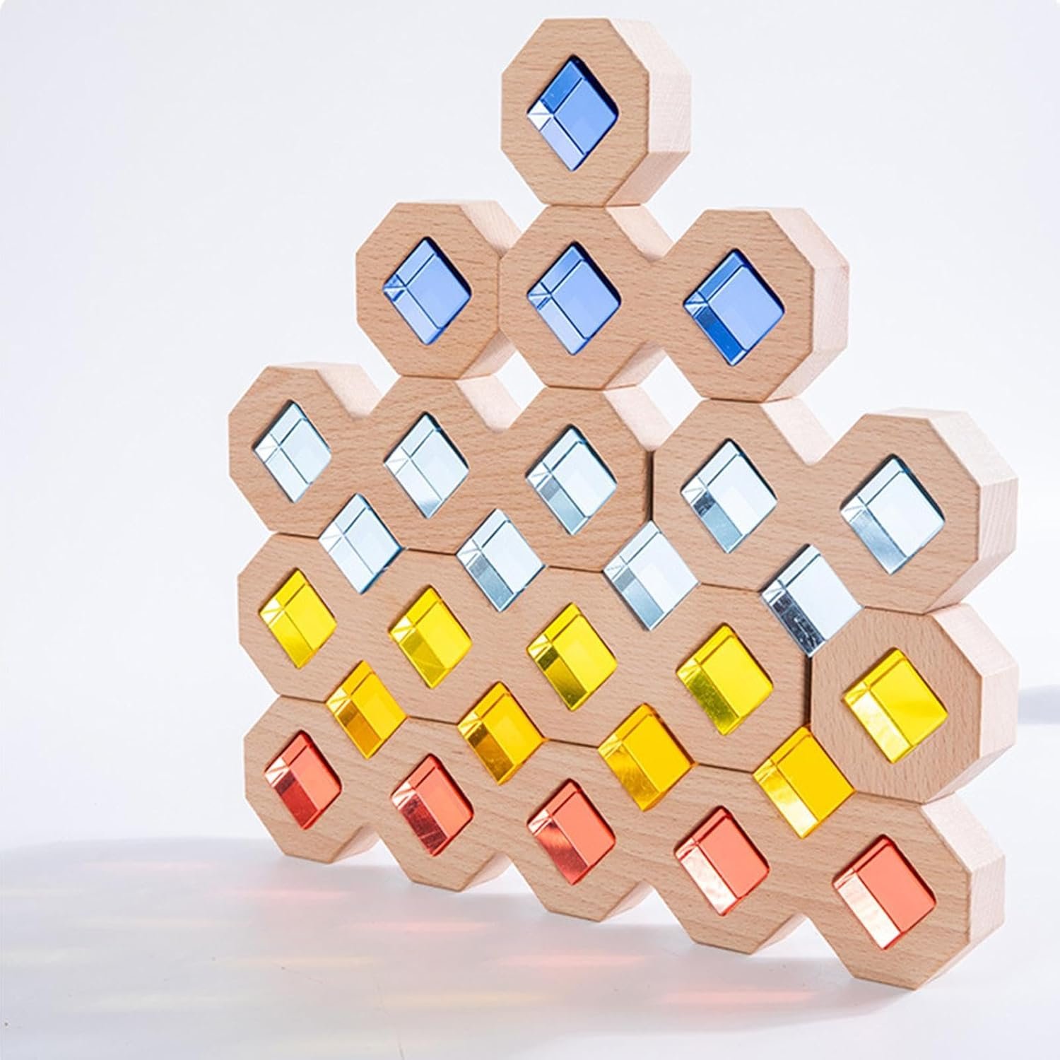 BNF® Wooden Building Blocks Puzzle ToysBoys Girls 4-8 Year Old Style C|Toys & Hobbies | Educational | Other Educational Toys|1 Set Wooden Building Blocks - Image 4