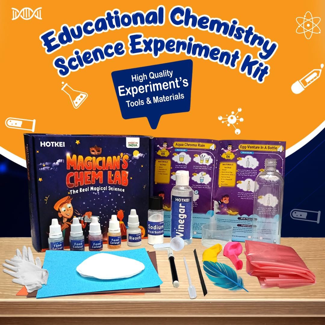 Magicians Chem Lab Educational Science Magic Experiment Kit Games Toys for Kids Boy Girl Age 8 9 10 12 Year Scientific Magic Tricks Kit Project Toy Birthday Gifts for Boys Girls Science Kit - Image 5