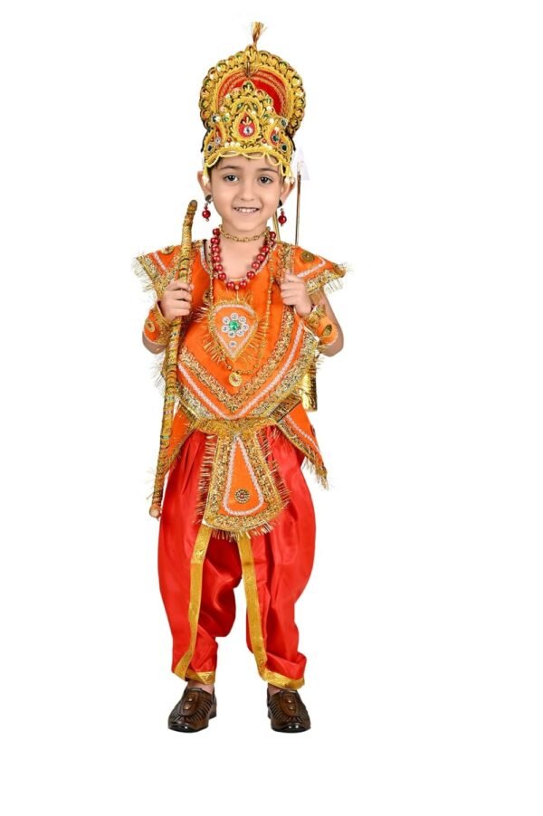 BookMyCostume Laxman Prince Ram\'s Brother Ramlila Mythology Kids & Adults Fancy Dress Costume 3-4 years