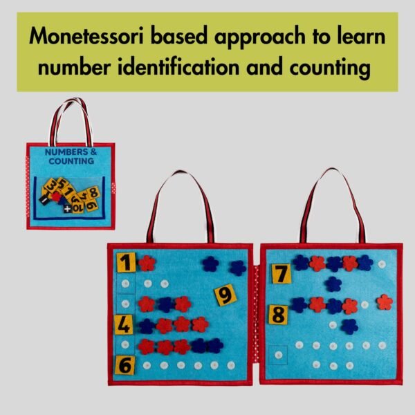Seraphina My First Montessori Preschool Busy Book for 2-5 Year Old Boys and Girls | Counting, Numbers, Maths, Shapes, Colors, Sizes, Life Skills for Kids to Develop Learning Skills - Set of 3 - Image 4
