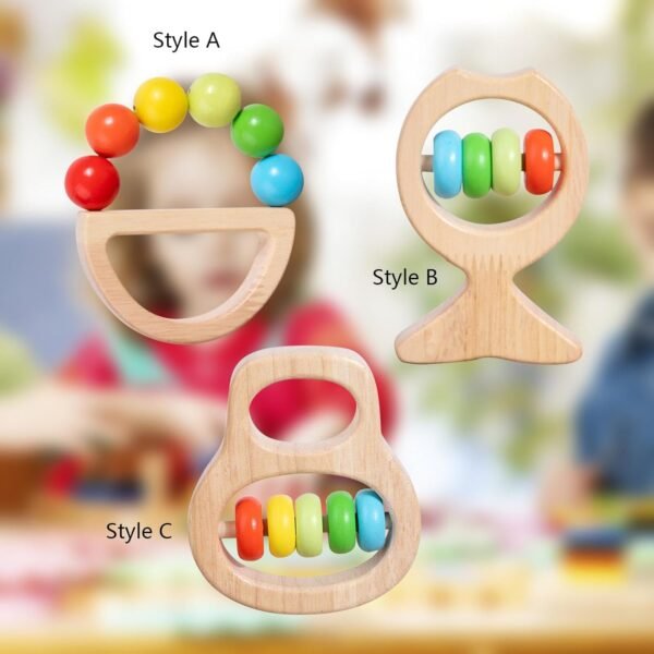 bnf® Beech Grasping Activity Toy Practical Sturdy for 0 6 12 Months Girls Boys Style A Baby | Toys for Baby | Other Toys for Baby - Image 6