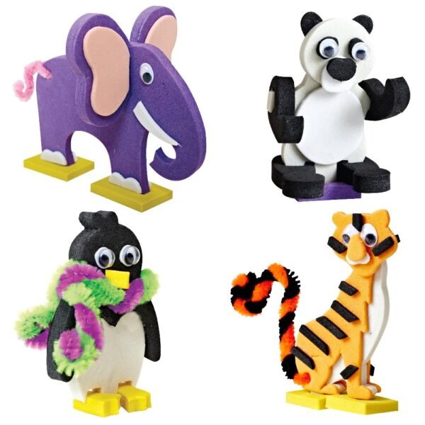 Imagimake Mapology Animals Around The World | Make 13 Miniature Models | 3D Puzzle for Kids | Birthday Gift for Girls & Boys | Educational Toys for 5,6,7,8,9 Years - Image 4