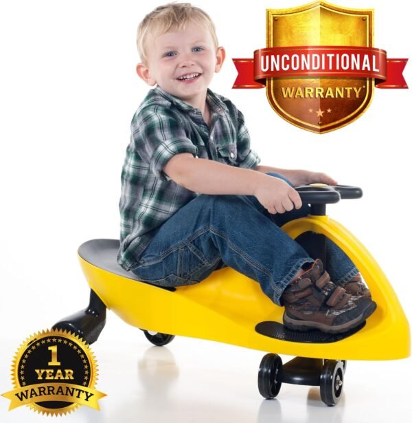 Swinging Nord Magic Swing Car for Kids 3-8 Years, Twister Ride on Toy With PU Wheels | Push Ride on Baby Car | Magic Car for Boys Girls | Presents for Children - Image 6