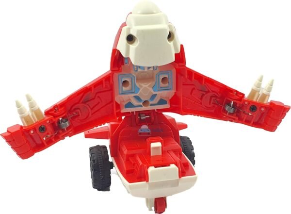 FunBlast Aeroplane to Robot Toy for Kids, Friction Power Toy - Pull Back Toy Vehicle for 3+ Year Old Boys – Multicolor - 1 Unit - Image 5