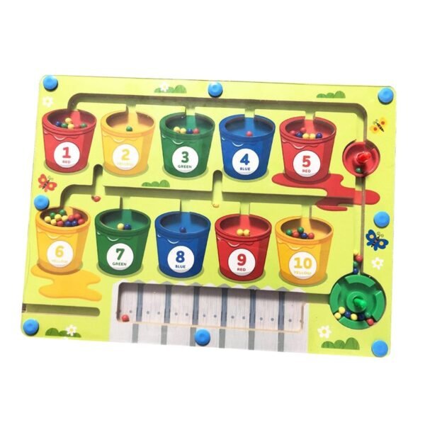 Lyla Montessori Toys Preschool for 3 4 5 6 7 Years Old Girls Boys Color Bead Maze