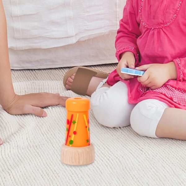 Toy Kids Kaleidoscope Toy Observation Toy for New Year Classroom Prizes Birthday Orange - Image 2