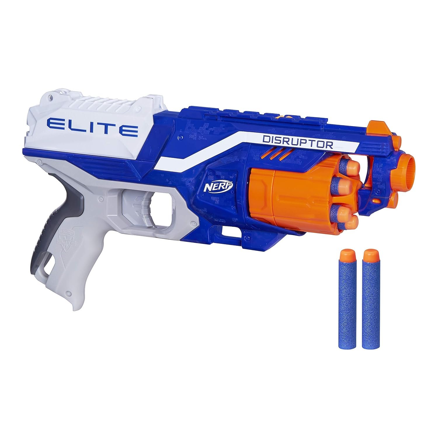Nerf Disruptor Elite Toy Blaster,6-Dart Rotating Drum with Darts, Toys for Kids Teens&Adults, Gift Toy,Outdoor Toy for Boys, Birthday Gift for Kids Ages 8+,Best Xmas Gift,Multicolor - Image 6