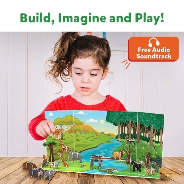 Skillmatics My World - Amazing Animals, STEM Building Playset & Learning Toy for Preschool Kids, Gifts for Ages 3 to 7 - Image 4