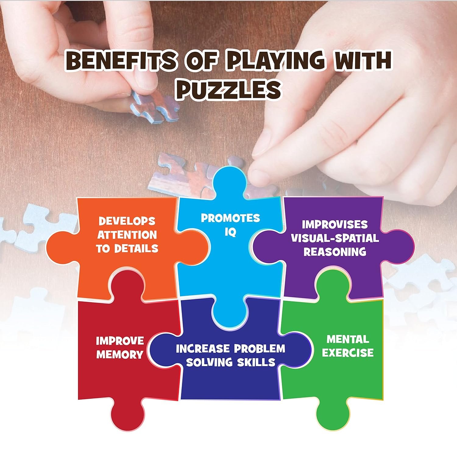 Play & Learn Funskool Space Jigsaw Puzzle Game for Kids, 1000 Pieces, Educational, Learning & Development, Fun Activity Toy for Childrens, Gift Set for Kid, Age 3+ Years - Image 4