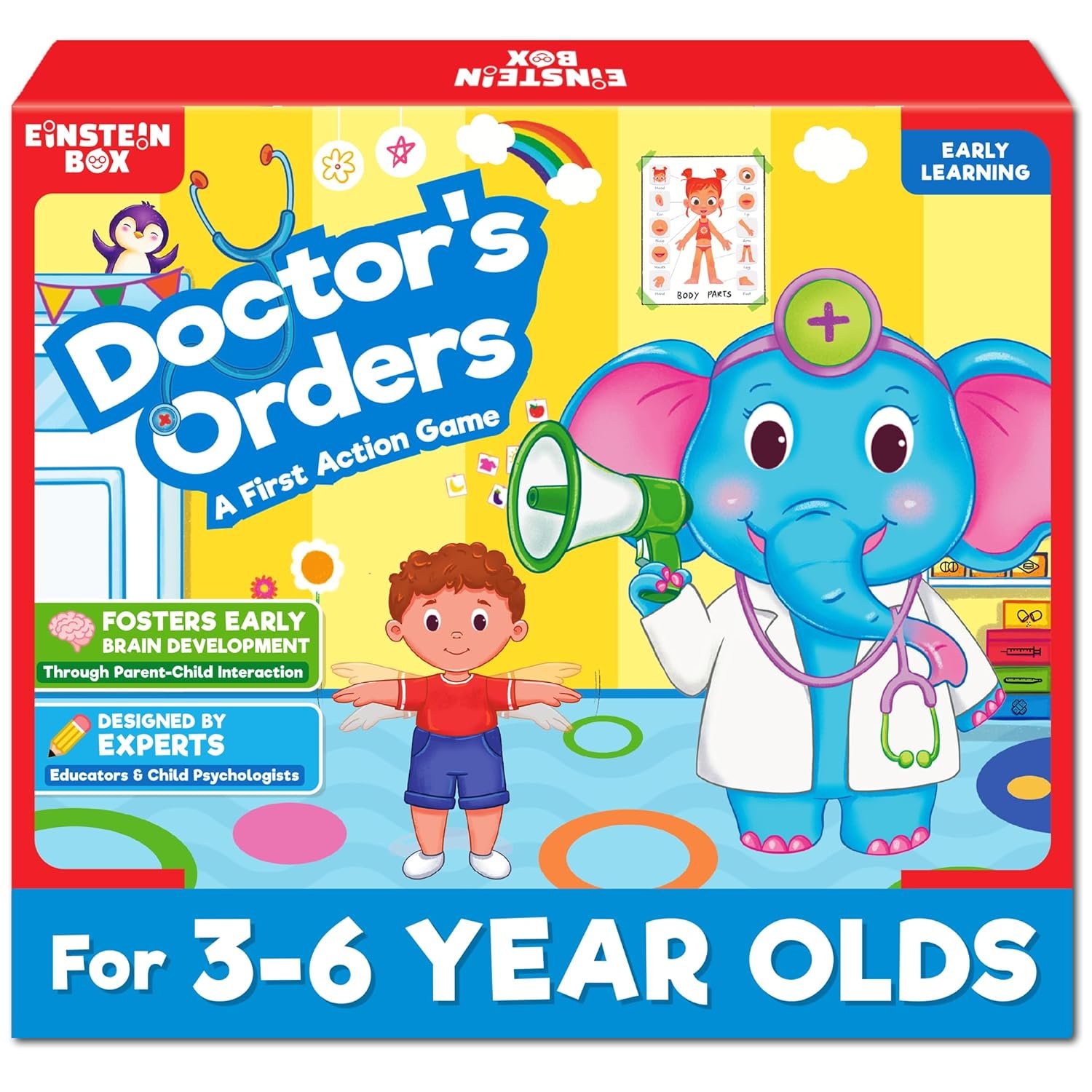 Einstein Box Doctor\'s Orders Game for Kids 3+ Years Old | Toys & Gifts for Boys & Girls Ages 3,4,5,6 Years | Kids Games | Birthday Gift for Kids Ages 2,3,4,5 Years | Educational Toys |