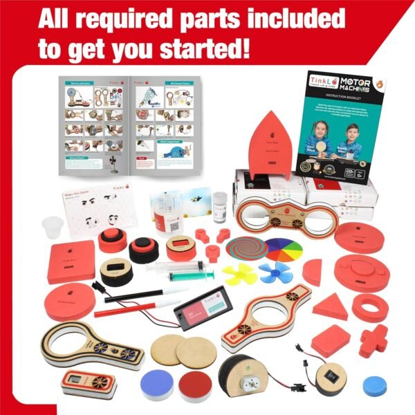 Butterfly Edufields 20+ Science Experiment Kit | Toys for Boys 5 6 7 8 9 10 Year Old | Birthday Gift for Boys Girls Age 6-10 8-10 | DIY STEM Projects Kit| Build 20+ Motor Machines | Electric kit - Image 5
