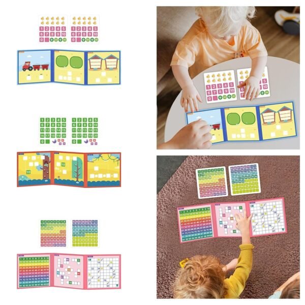 bnf® Montessori Math Toy Math Teaching Aid for 3+ Year Old Holiday Gifts Children 1 to 10 Number - Image 5