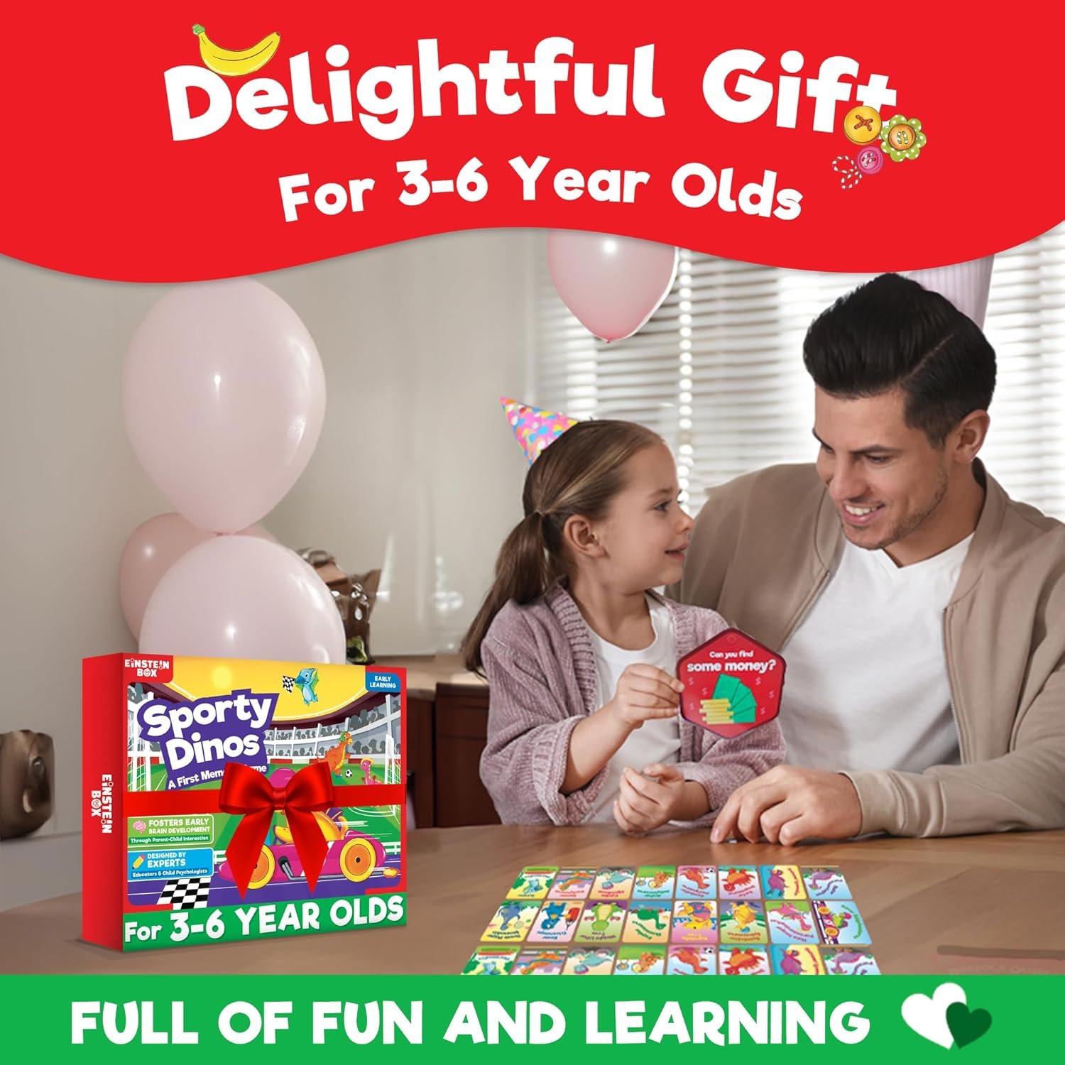 Einstein Box Sporty Dinos Game for Kids 3+ Years Old | Toys & Gifts for Boys & Girls Ages 3,4,5,6 Years | Kids Games | Birthday Gift for Kids Ages 2,3,4,5 Years | Educational Toys | - Image 6