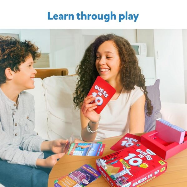 Skillmatics Guess in 10 Cities Around the World, Educational Travel Toys for Boys, Girls, and Kids Who Love Card Games, Board Games, Geography and History, Gifts for Ages 8, 9, 10 and Up - Image 2
