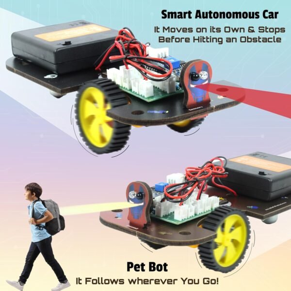 Butterfly Edufields 5in1 STEM Robotics kit | Robot Toys for Kids Ages 8 9 10 11 12 Years Old Boys Girls | Electronics Sensor Modules | No Coding Required | Birthday Gift for Kids Ages 8+ - Image 3