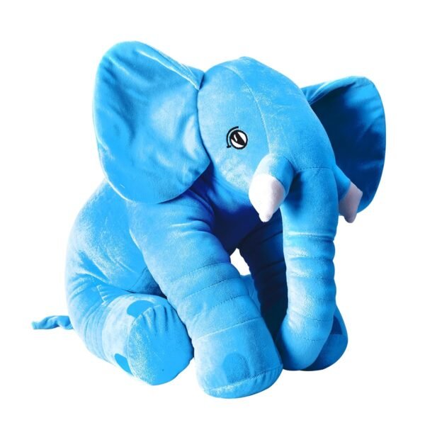 DearJoy Big Size Fibre Filled Stuffed Animal Elephant Soft Toy for Kids of Plush Hugging Soft Toy for Kids boy Girl Birthday Gift (3 Years+, 60 cm, Blue Color) - Image 6