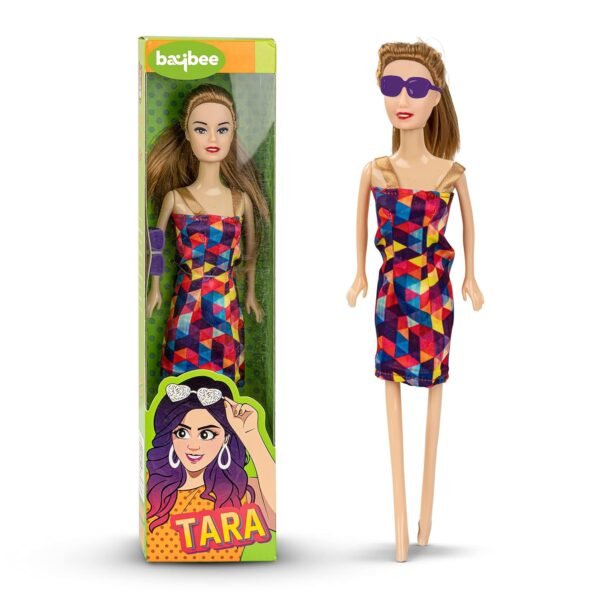 BAYBEE Dolls for Girls, Princess Dress-Up Doll Set for Kids Age 3-5 Years | Fashion Doll with Foldable Hands, Perfect for Creative Play, Fashionable Toy for Girls, Ideal Gift for Kids