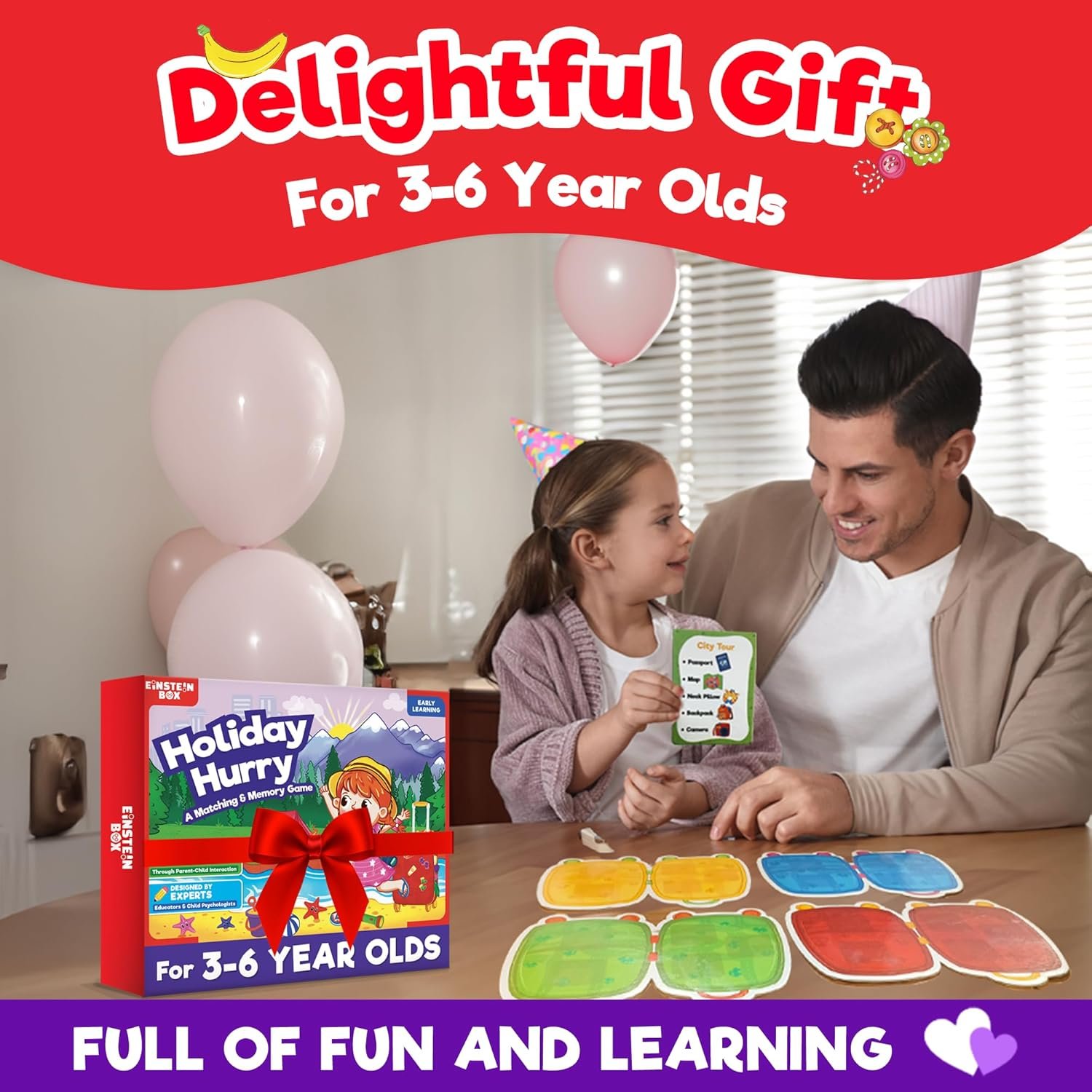 Einstein Box Holiday Hurry Game for Kids 3+ Years Old | Toys & Gifts for Boys & Girls Ages 3,4,5,6 Years | Kids Games | Birthday Gift for Kids Ages 2,3,4,5 Years | Educational Toys | - Image 6