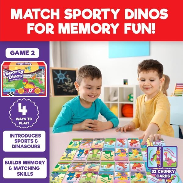 Einstein Box My First Box of Games for Kids 2-5 Years Old | 2-in-1 Set of Toys for Boys & Girls Ages 2-5 Years| Birthday Gift for Kids Ages 2,3,4,5 Years| Toddler Activity| Learning & Education Toys| - Image 4