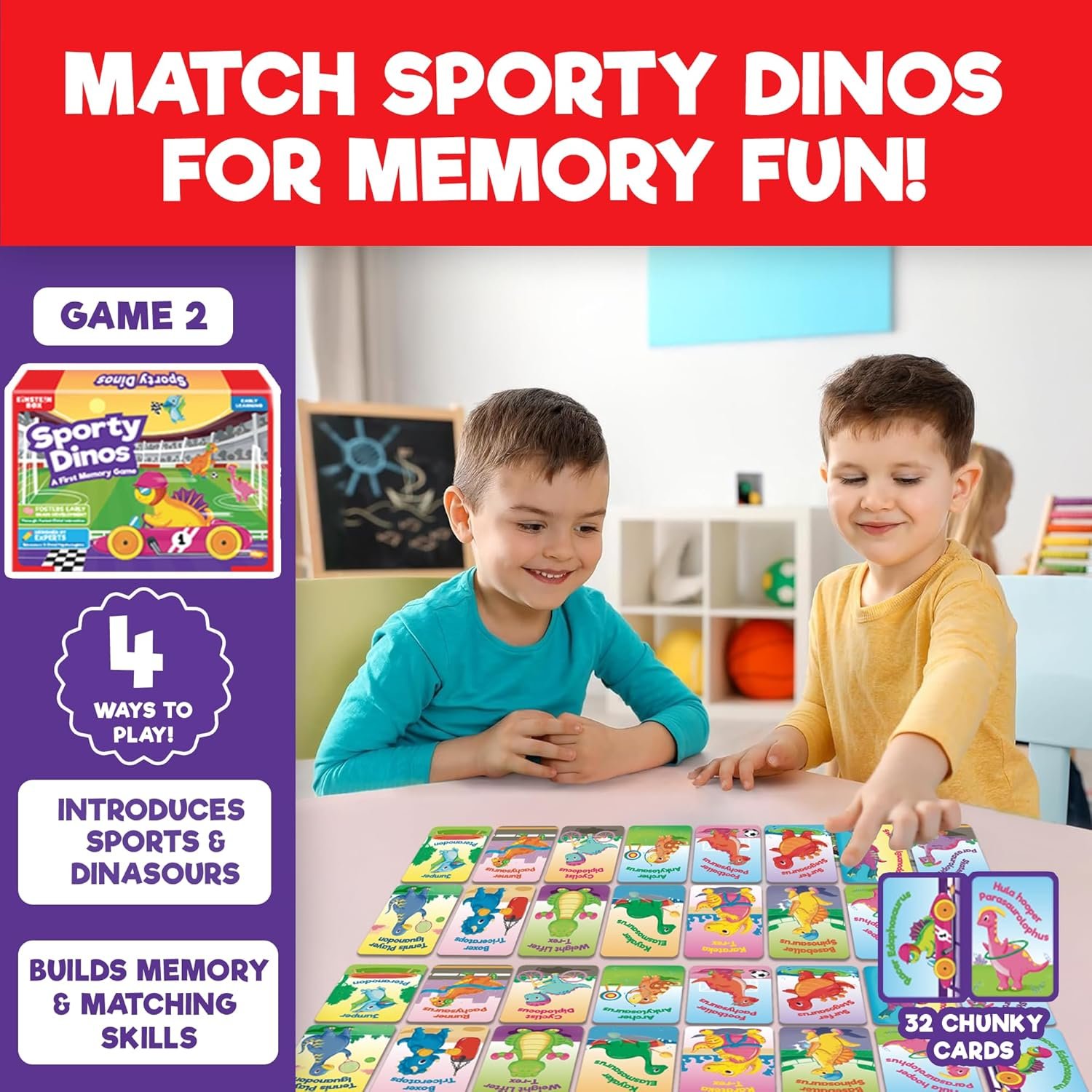 Einstein Box My First Box of Games for Kids 2-5 Years Old | 2-in-1 Set of Toys for Boys & Girls Ages 2-5 Years| Birthday Gift for Kids Ages 2,3,4,5 Years| Toddler Activity| Learning & Education Toys| - Image 4