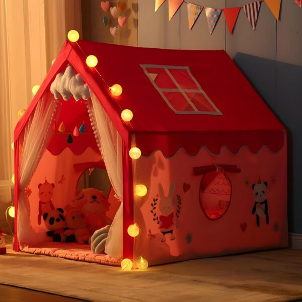 Colorfull and Extremely Light Weight Indoor and Outdoor Kids Play Tent House for 3-8 Years Old Kids Girls and Boys (RPD 0123) - Image 5