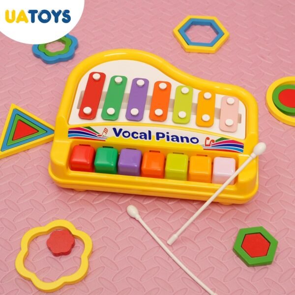 Musical Instrument Child Toys 2-5 Years Xylophone Toys for 5 + Year Old Musical Toys for 2 Year Old Children- Yellow - Image 5