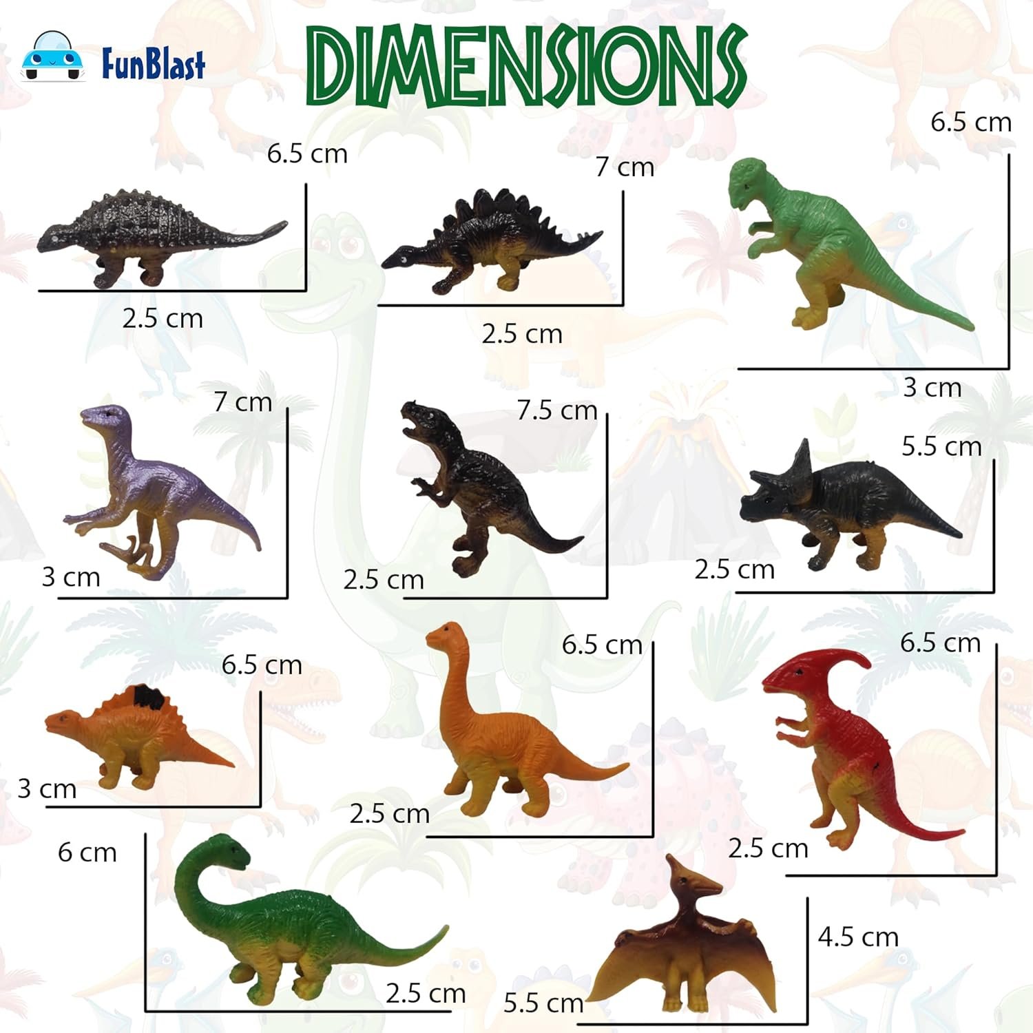 FunBlast Dinosaur Truck Toys for Kids - Dinosaur Carrier Transport Truck Toy Vehicles for 3+ Years (Random Color) - Image 3