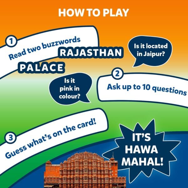 Skillmatics Guess in 10 Wonders of India, Perfect for Boys, Girls, Kids, and Families Who Love Card Games, Educational Games, Board Games, Trivia Gifts for Ages 8, 9, 10 and Up - Image 3