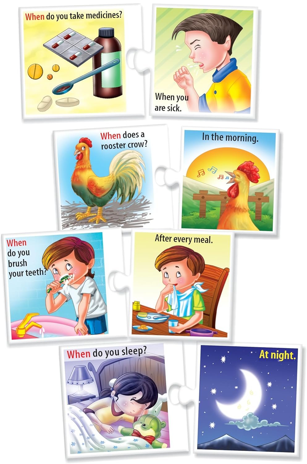 Creative\'s WH Series | Let\'s Find Out- When? | Question - Answer Puzzles Game |Learning Games for Kids | Picture Puzzle | Preschool Learning | Fun Educational Games for Ages 4 & Up - Image 3