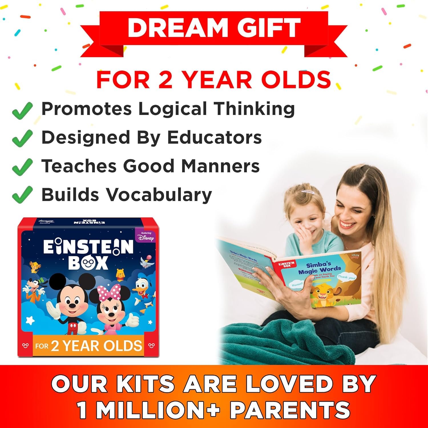 Einstein Box for 2-Year-Old Boys/Girls | Gift Toys for 2-Year-Old Kids | Board Books and Fun Games | Learning and Educational Toys and Games | - Image 6