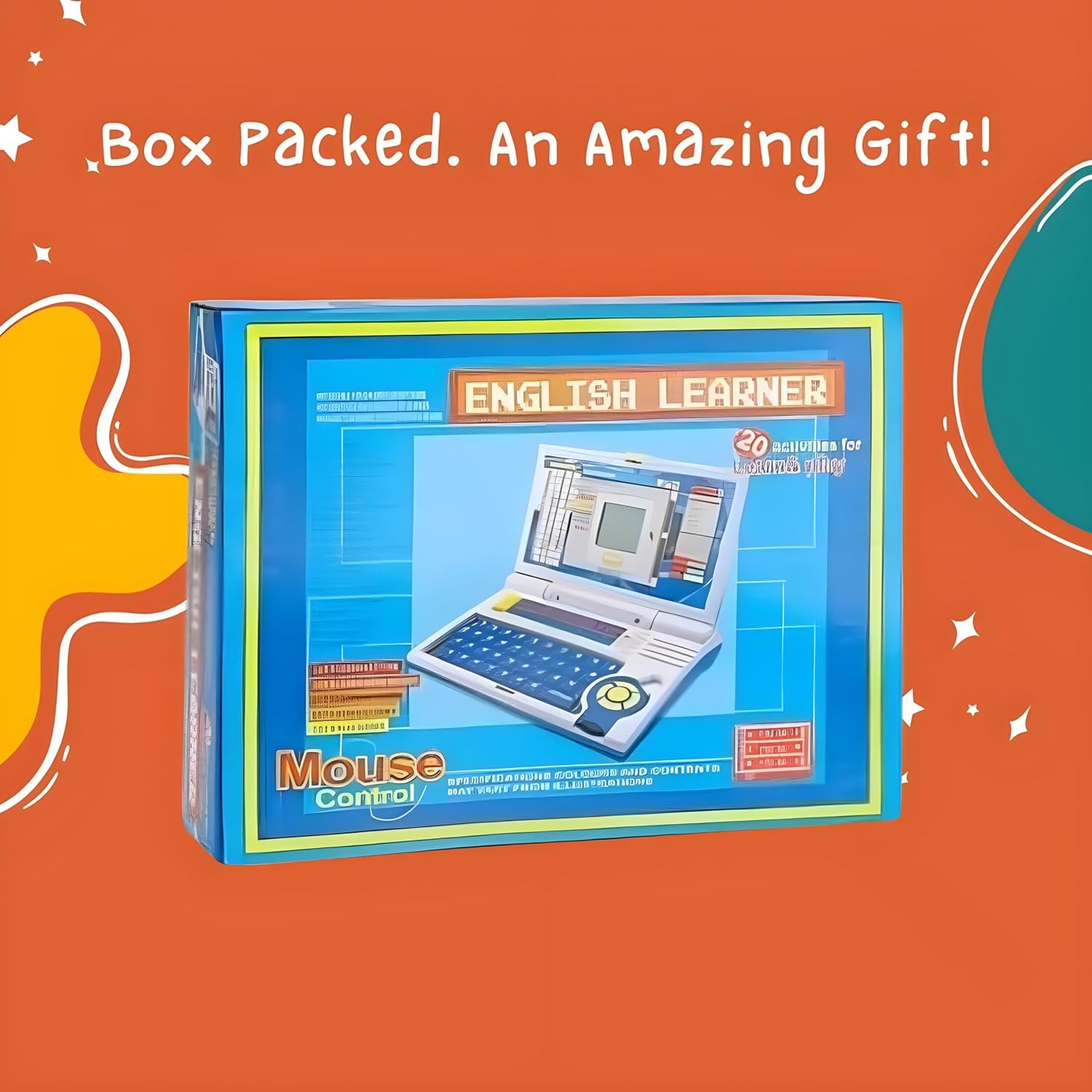 KITTER Learning Laptop for Kids | Computer Educational Toy for Kids with LED Screen Display with New Plug n Play Feature | Toy Laptop for Boys Girls | Laptop Notebook Computer Toy for Kids (Blue) - Image 5