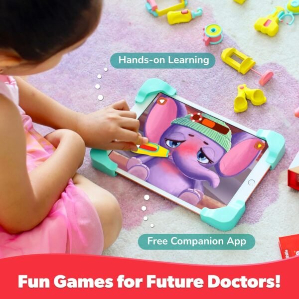 PlayShifu Tacto Doctor AR-Powered STEM Pretend Play Toys for Kids -STEM Kit with 3 Interactive Games and 100+ Fun Learning Levels (4-10 Years) - Image 4