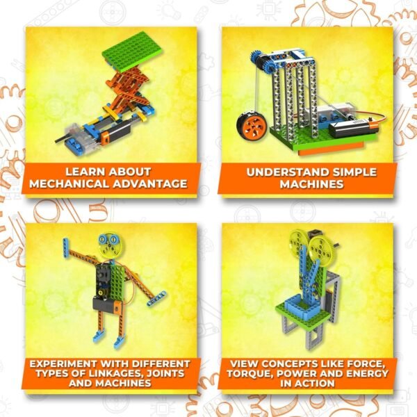 Blix Robotix - Discovering Motions, Science Kit, Educational DIY Building Set, Construction Toys, STEM Toys for 9+ Years Boys and Girls - Image 3