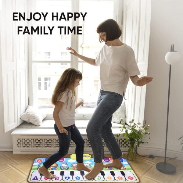 Baby Playing mat with Music and Sound Dance Floor Mat Carpet Folding Piano Mat for Kids Blanket Touch Mat for 1-6 Year Old Boys Girls(80 * 30 cm/1 pcs) - Image 6