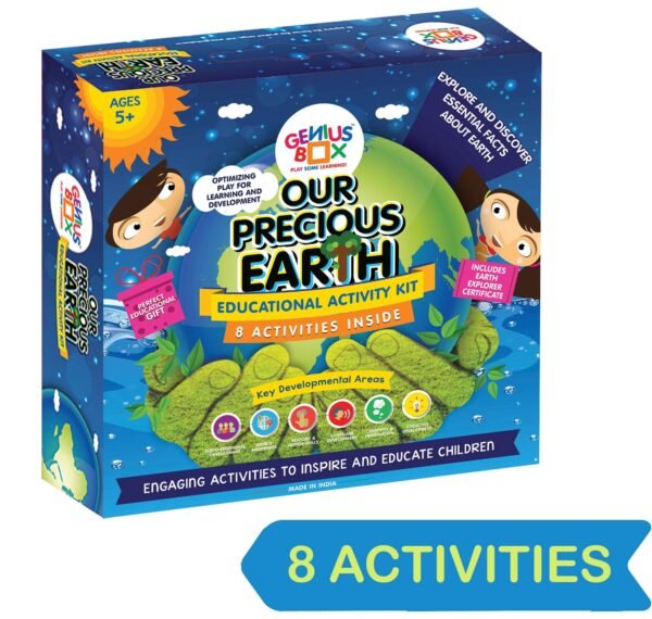 Genius Box - Play some Learning Educational Toy For 5 Years And Up: Our Precious Earth Diy, Activity Kit, Experiment, Learning Kit, Educational Kit, Stem Toy