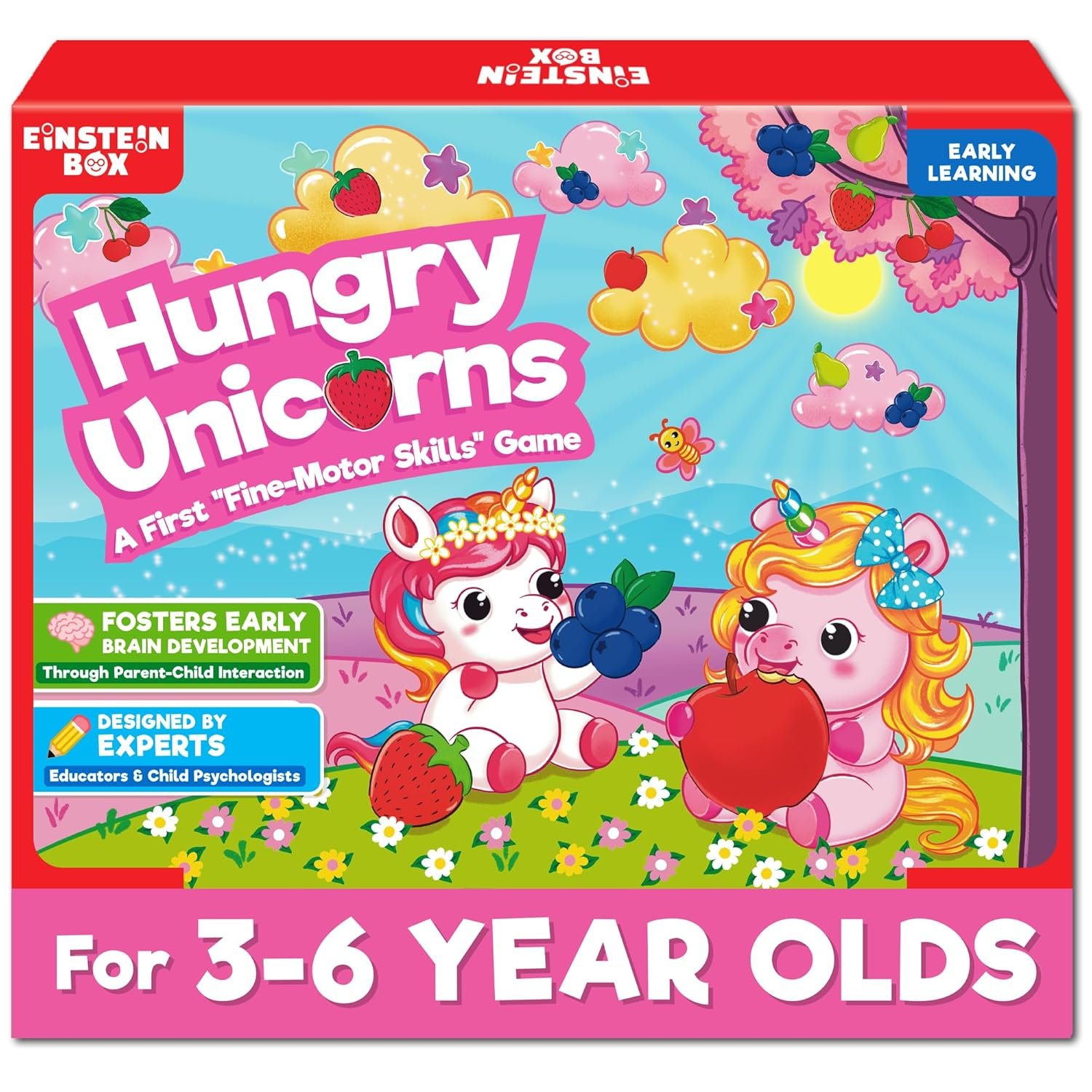 Einstein Box Hungry Unicorns Game for Kids 3+ Years Old | Toys & Gifts for Boys & Girls Ages 3,4,5,6 Years | Kids Games | Birthday Gift for Kids Ages 2,3,4,5 Years | Educational Toys |