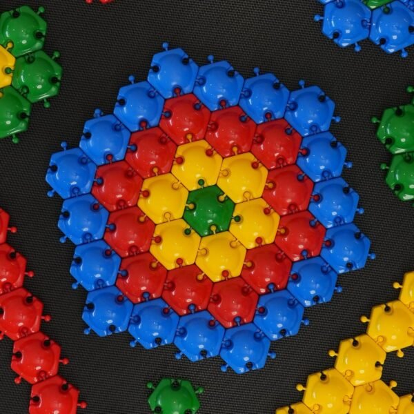 Activity Toys for 5+ year old Hexie Puzzle Brain Development Toys Activities Toys Child toys 2-5 years Hexie Puzzle Toy for 1+ years - Image 5