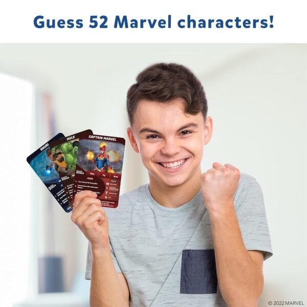 Skillmatics Guess in 10 Marvel, Perfect for Boys, Girls, Kids, Teens, Adults Who Love Card Games, Board Games, Toys, Avengers, Spiderman, Iron Man, Gifts for Ages 8, 9, 10 and Up - Image 4