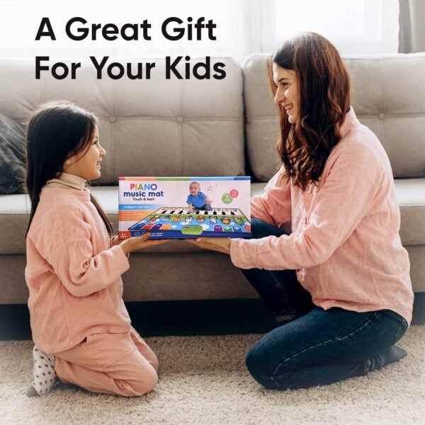 Baby Playing mat with Music and Sound Dance Floor Mat Carpet Folding Piano Mat for Kids Blanket Touch Mat for 1-6 Year Old Boys Girls(80 * 30 cm/1 pcs) - Image 4