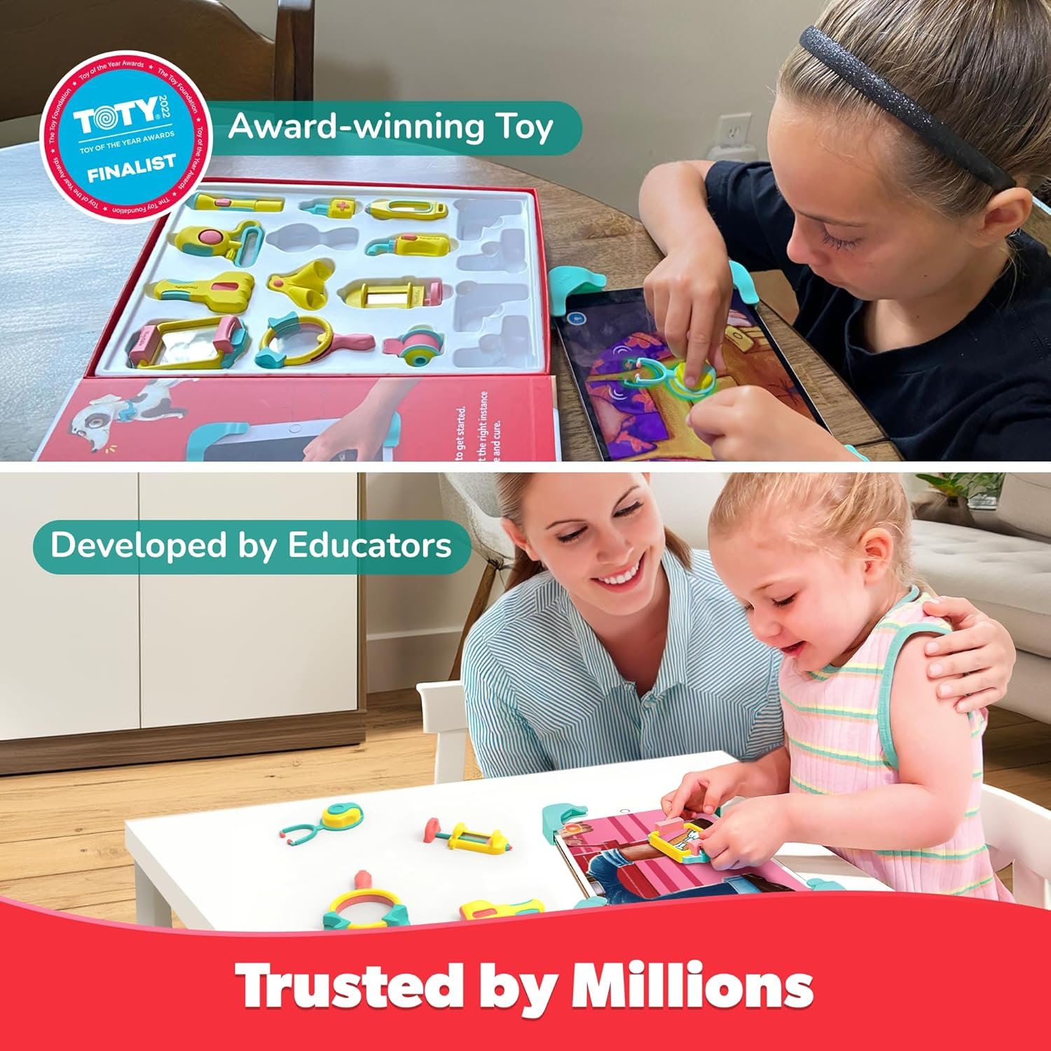 PlayShifu Tacto Doctor AR-Powered STEM Pretend Play Toys for Kids -STEM Kit with 3 Interactive Games and 100+ Fun Learning Levels (4-10 Years) - Image 5