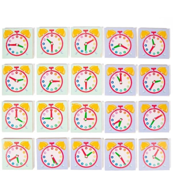 Toy Clock Kids Toy Montessori Teaching Clock for Kids for 3+ Years Old Boys Kids