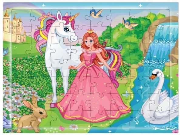 Fiddlys 54 Pcs Wood Jigsaw Puzzles for Kids & Children Age 6+ Animal World and Sea World (Pack of 5) - Image 6