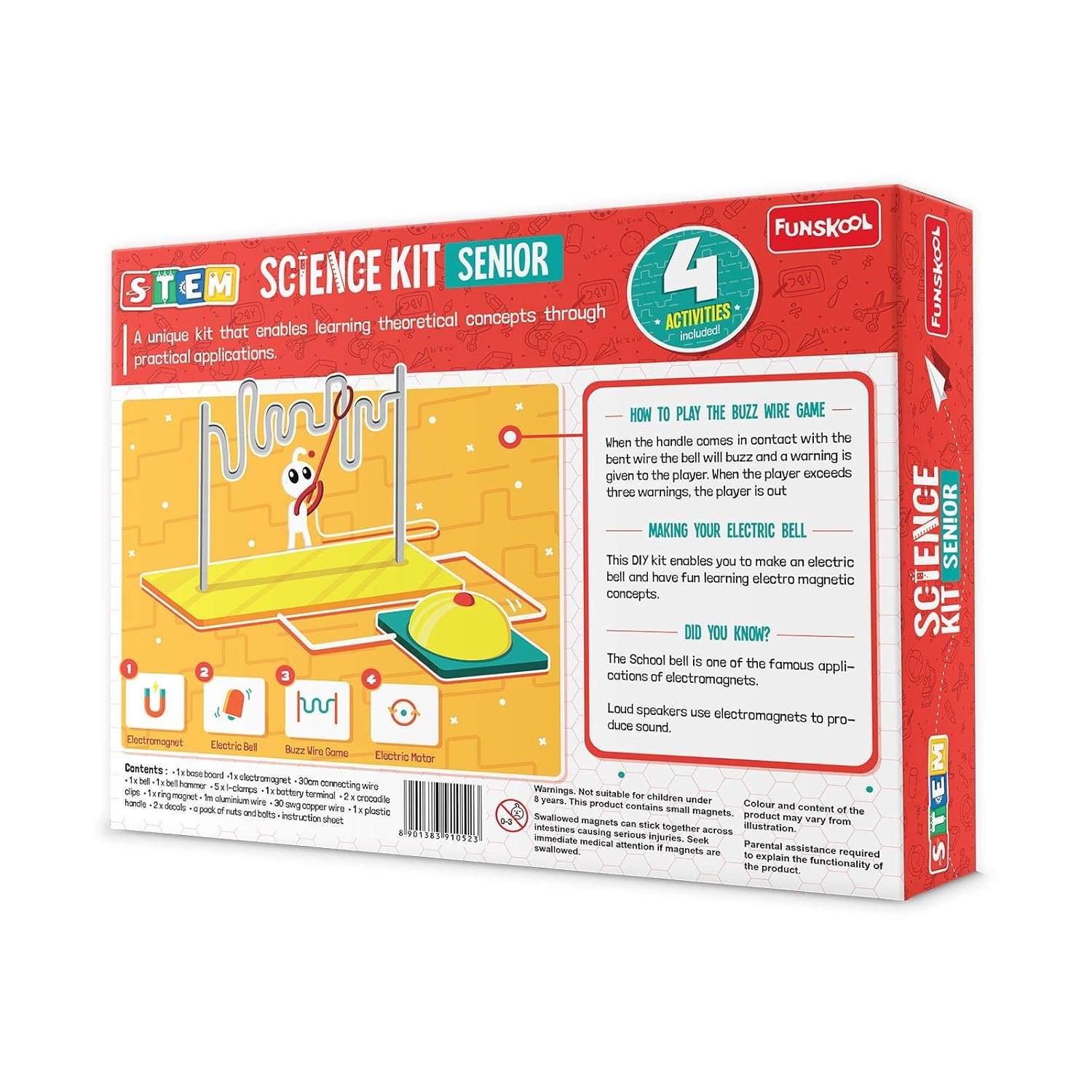 Funskool-STEM-Science Kit Senior,Educational,DIY Activity,STEM,for 9 Year Old Kids and Above,Toy - Image 5